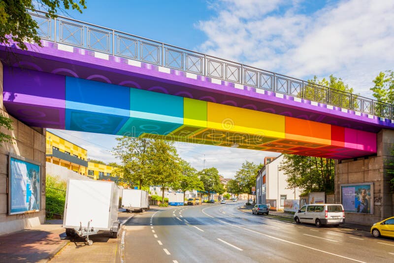 Lego Bridge 2.0 in Wuppertal Germany
