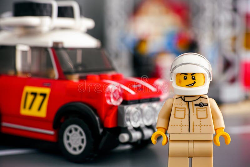 Lego 1967 Mini Cooper S Rally Car by LEGO Speed Champions on Road ...