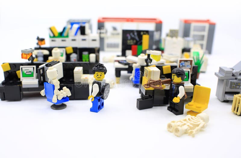 deres antik kontanter Lego office editorial image. Image of office, desk, mistake - 203071355