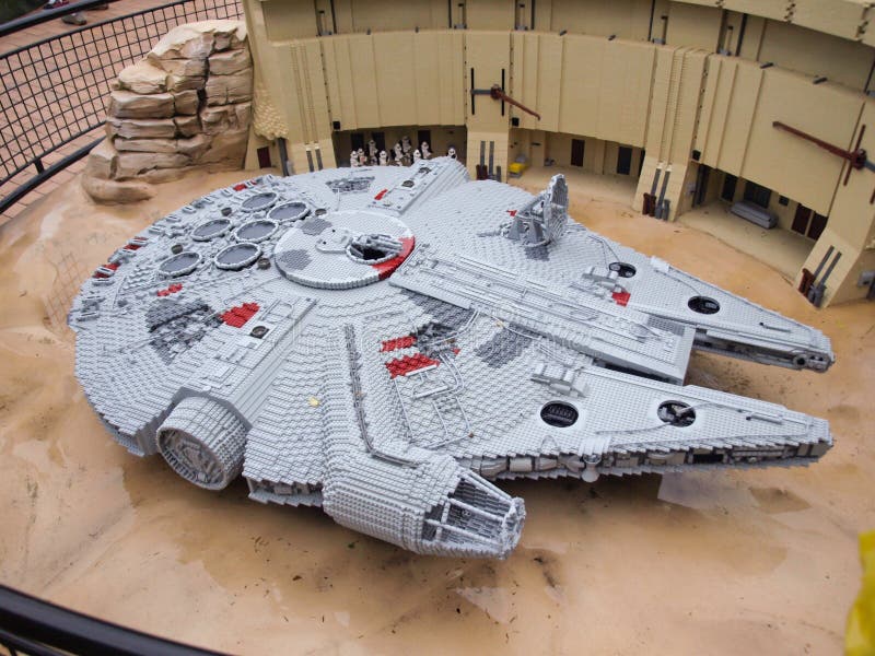 Lego Spaceship royalty free stock photo