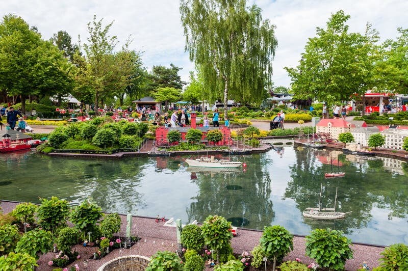 Legoland in Billund, Denmark-June 29,2015 Editorial Image - Image of ...