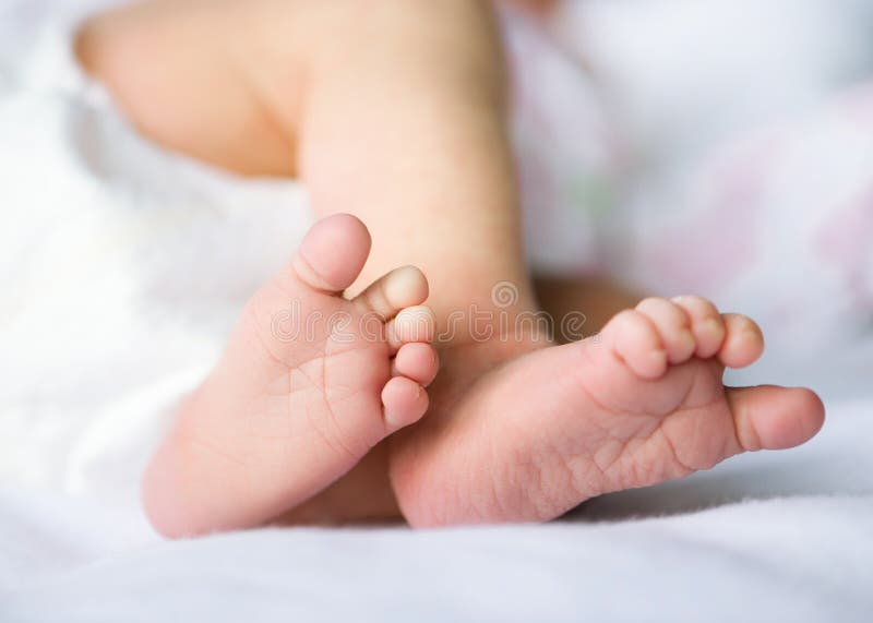 Legs newborn baby stock photo. Image of infant, healthy 27639154