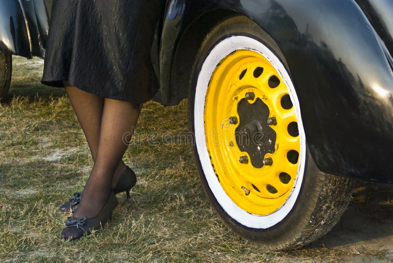 Legs and wheel stock photo. Image of woman, design, lady 20376122