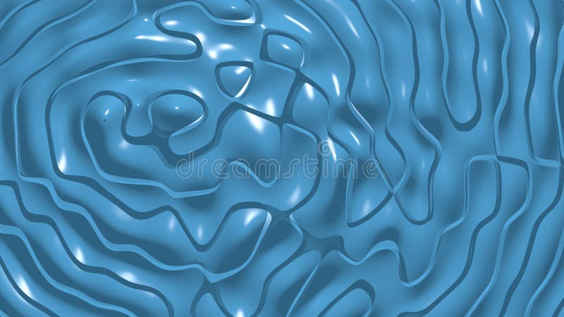 Leichter leichter leichter einfarbiger Abstraktes Hintergrund Marine-Blaus 3D des von den einfachen Knisternmustern mit Schattenp vektor abbildung