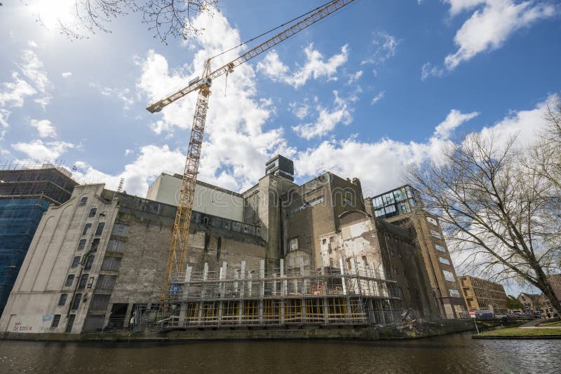 Leiden,the Netherlands,07022022.Hoogheemraadschap Van Rijnland.Head Office Editorial