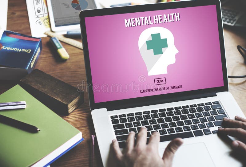 Leidensdruck-Management-emotionales Konzept der psychischen Gesundheit lizenzfreie stockbilder Leidensdruck-Management-emotionales Konzept der psychischen Gesundheit lizenzfreie stockbilder