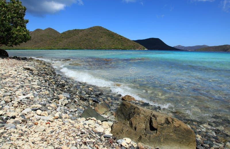 Leinster Bay in St John royalty free stock photos