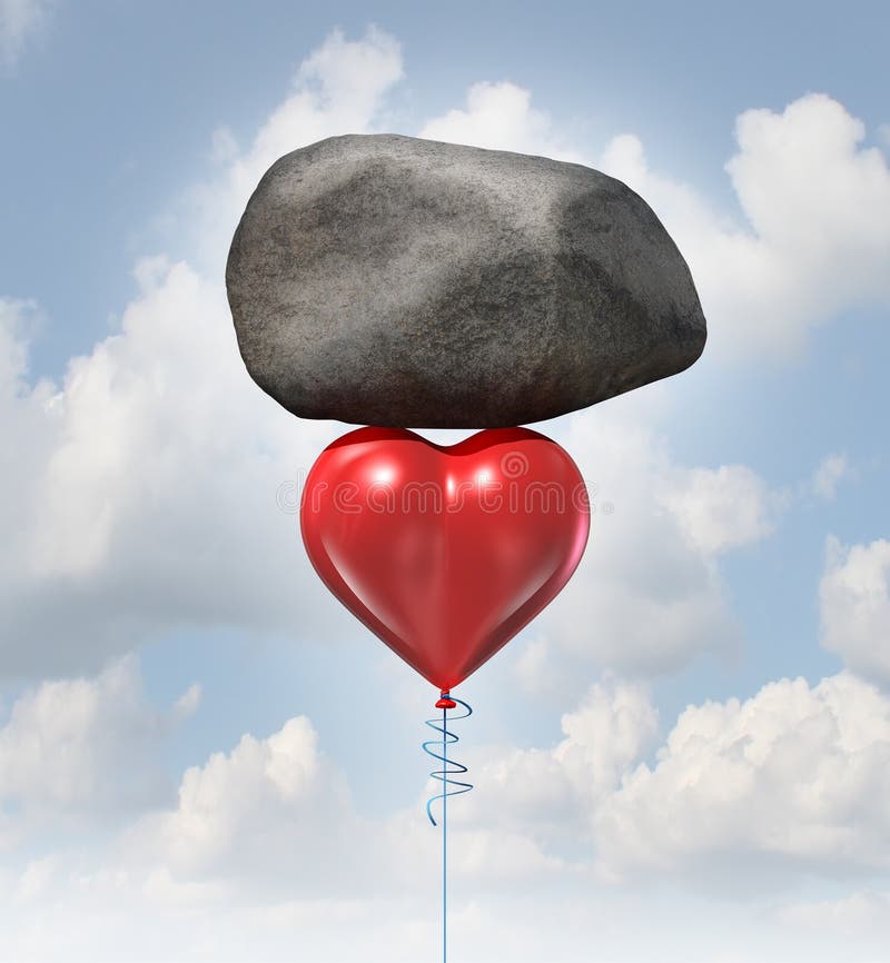 Leistung der Liebe stock abbildung Leistung der Liebe stock abbildung