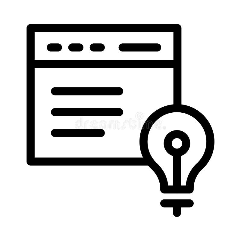 Leitzeilensymbol lizenzfreie abbildung