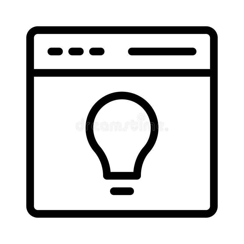Leitzeilensymbol stock abbildung
