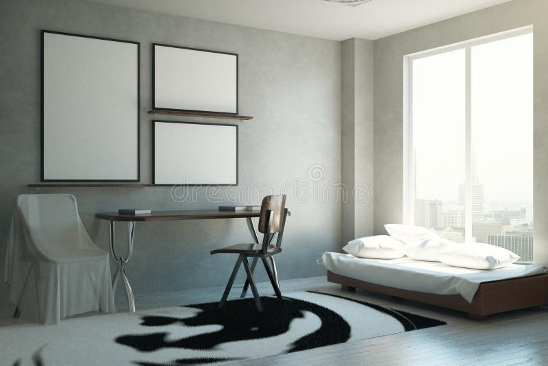 Lekki Żywy Izbowy wnętrze ilustracja wektor Lekki Żywy Izbowy wnętrze ilustracja wektor