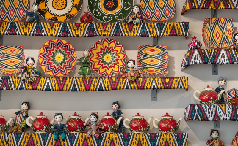 Lembranças orientais brilhantes imagens de stock royalty free