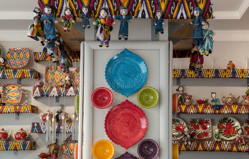 Lembranças orientais brilhantes fotos de stock royalty free