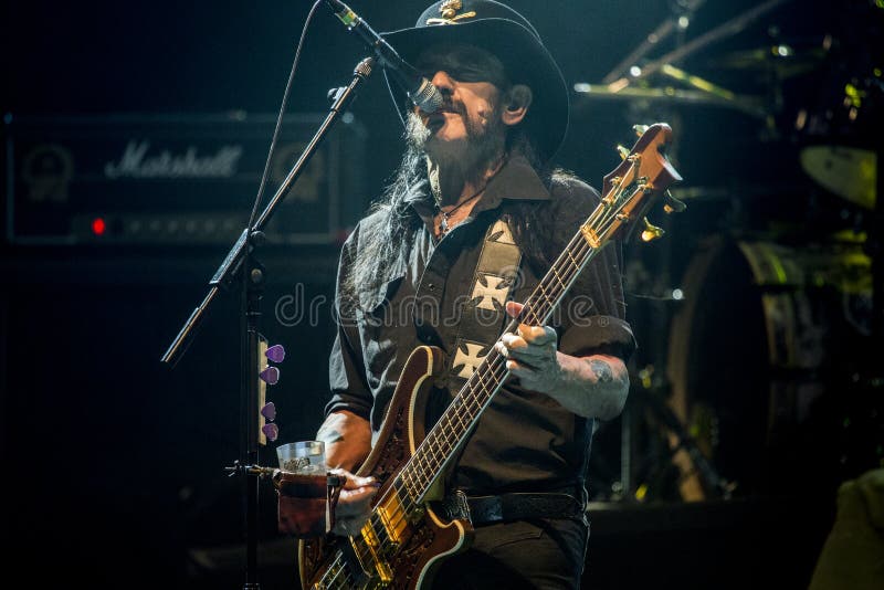 Lemmy - Motorhead stockbild Lemmy - Motorhead stockbild