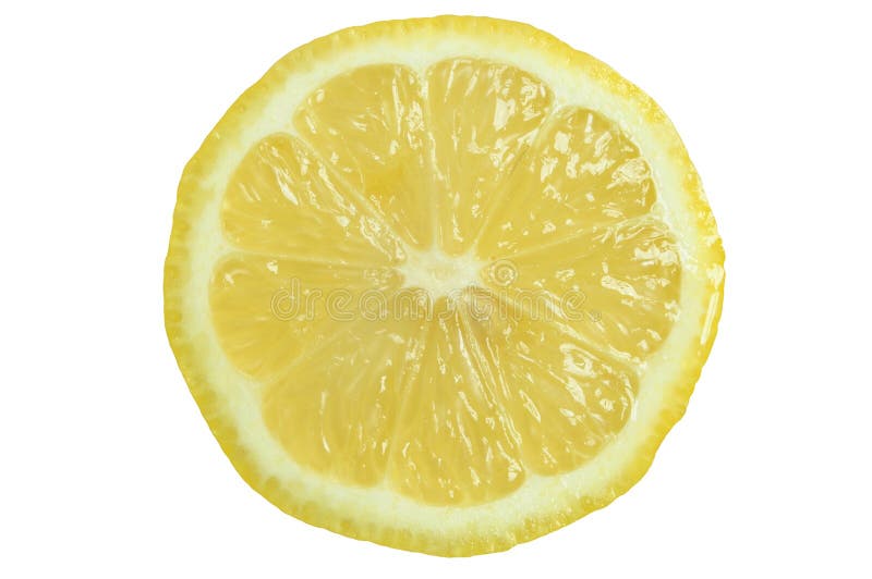 Limón rebanada.