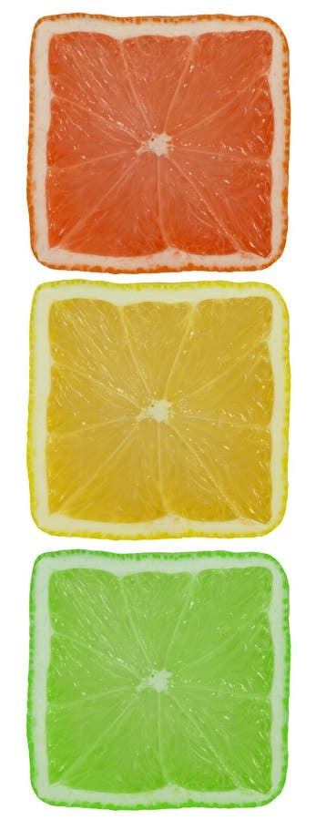 Lemon orange and lime for your design