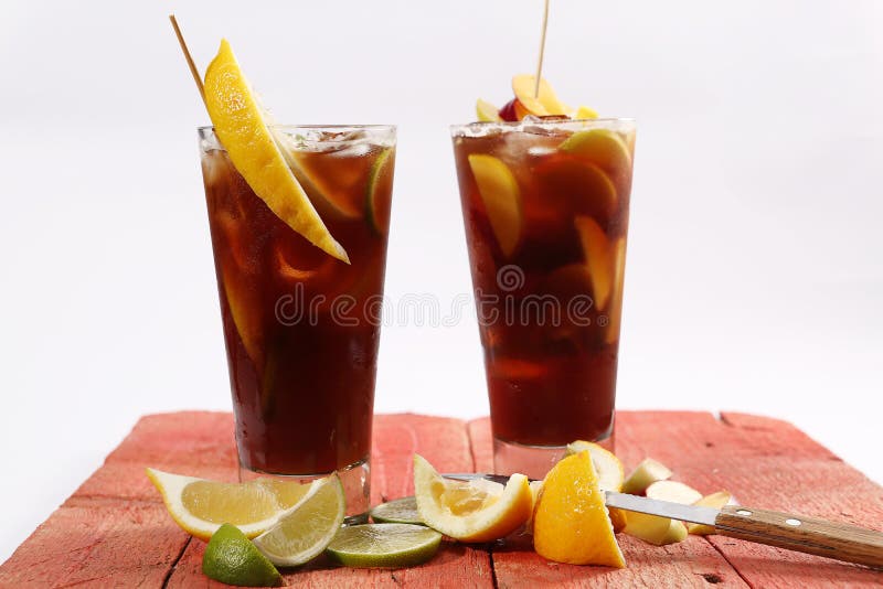 Lemon lime tea stock photo Lemon lime tea stock photo