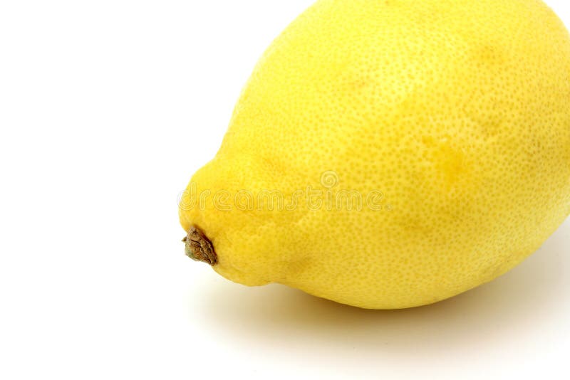 Lemon not completely stock image. Image of shadow, lemon 50257477