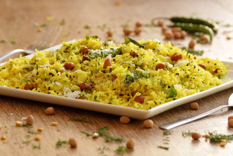 Lemon Rice is a Rice Based Dish from South India Stock Photo Image of