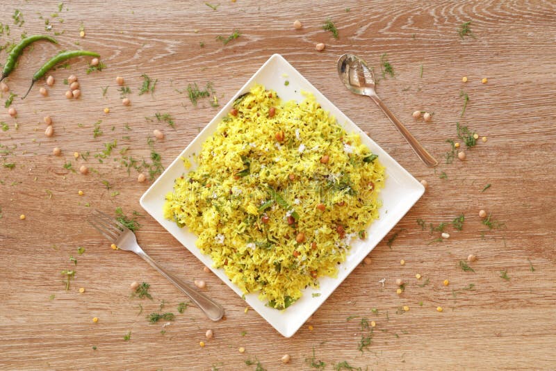 Lemon Rice is a Rice Based Dish from South India Stock Image - Image of