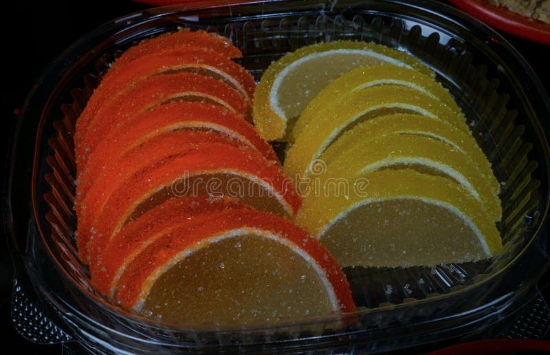 Lemon Shaped Candy Isolated Stock Image Image of melting, candy 65203357