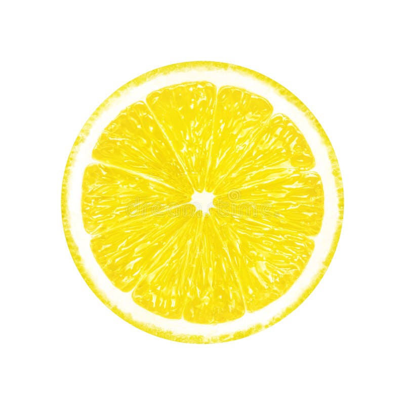 Lemon slice fruit