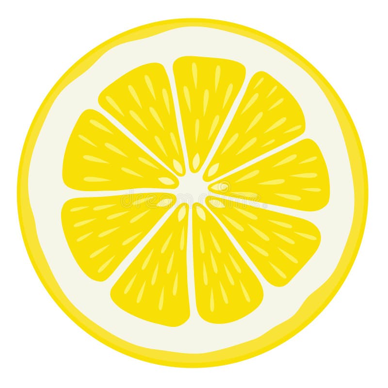 Lemon Slice Isolated