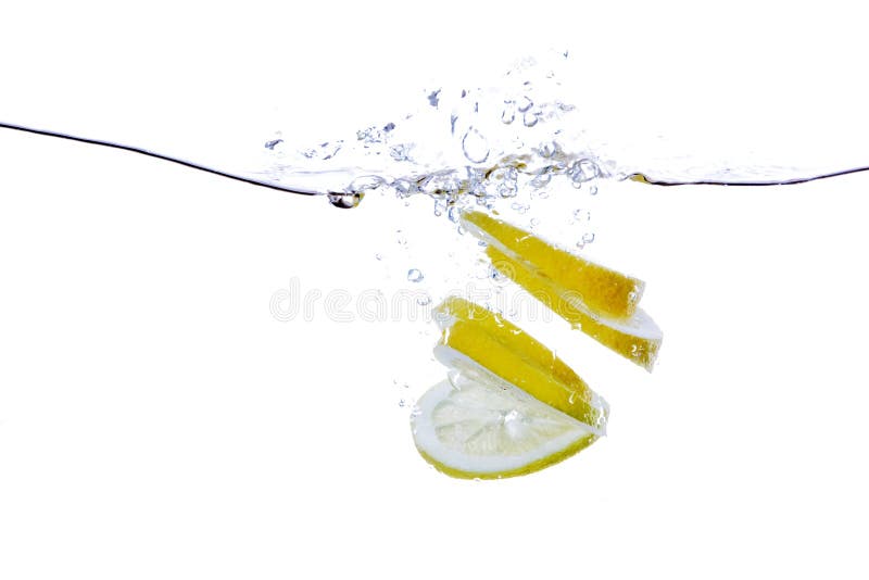 Lemon Slices in Water