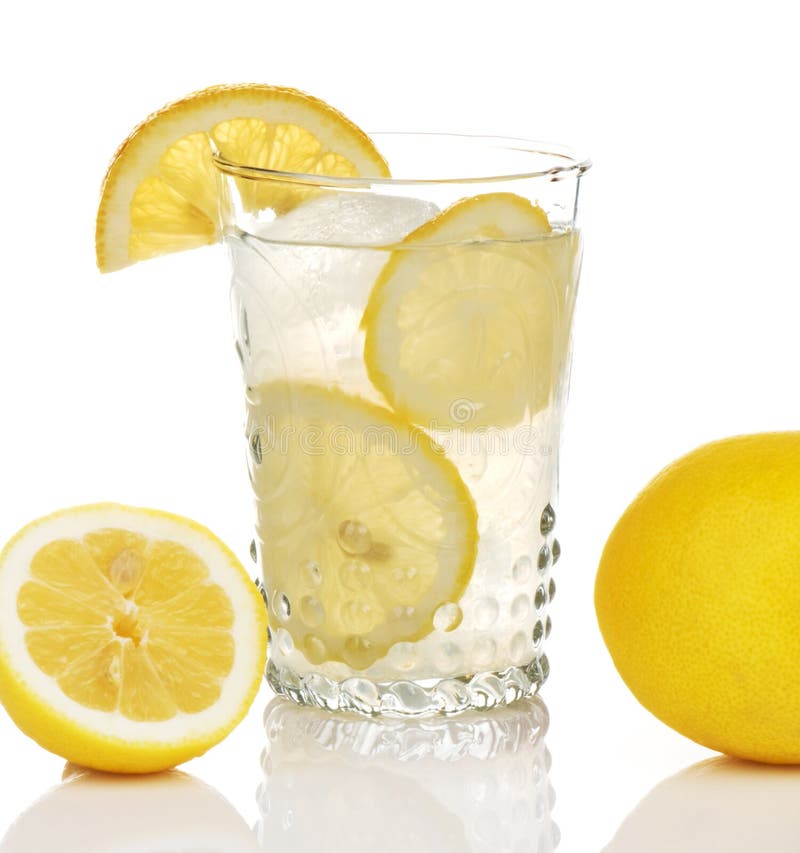 Lemonade in Antique Glass stock photo. Image of beverage - 13516180