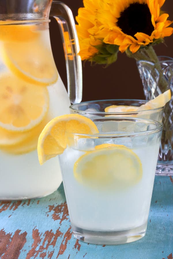 Lemonade drink stock photo. Image of slices, beverage 8742164