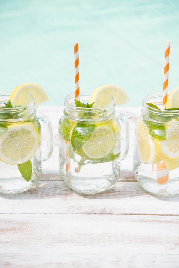 Lemonade drink in the jug stock image. Image of drink 79958419