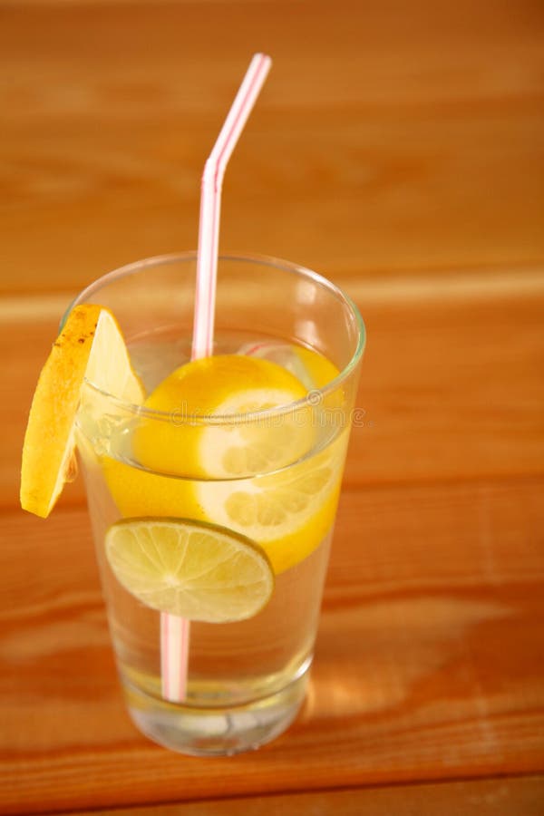 Lemonade Glass. Lemonade is Traditionally a Homemade Drink Made with