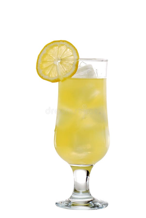 Lemonade with ice stock image. Image of vibrant, delicious 9235779