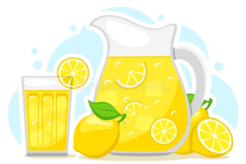https://thumbs.dreamstime.com/b/lemonade-jug-glass-slices-lemon-ice-white-background-183442418.jpg