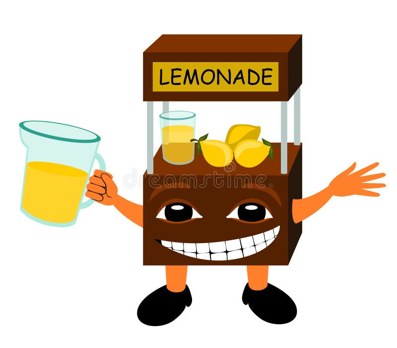 Lemonade Stand Stock Illustration Illustration Of Drink 50480