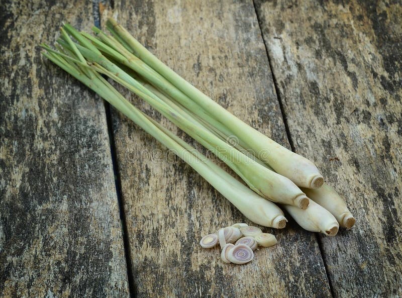 Lemongrass on wood background. stock photography Lemongrass on wood background. stock photography