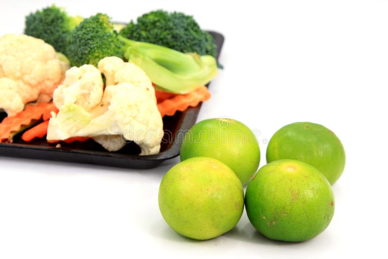 Lemons and set vegetables stock image. Image of cabbage 28275801