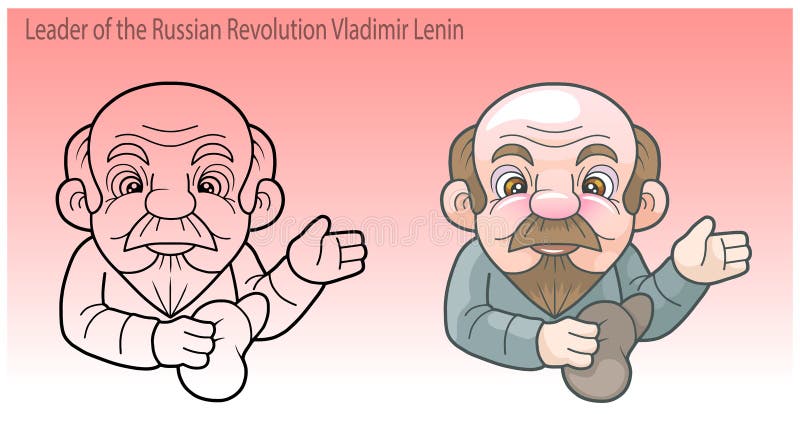 Lenin, Líder De La Revolución Rusa Ilustración del Vector - Ilustración de  icono, rusia: 107232064