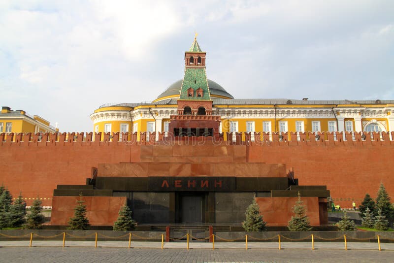 Lenin's mausoleum on the Red Square