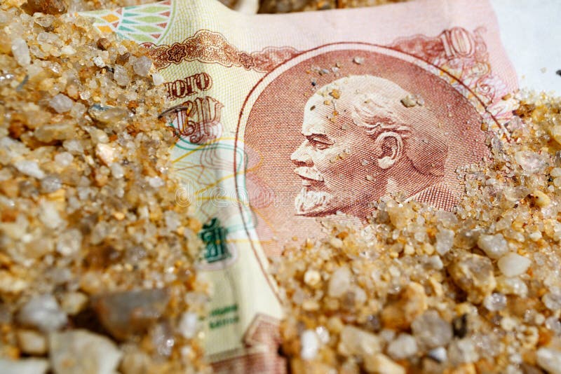 Lenin wird auf 10 Rubeln der alten sowjetischen Zeiten dargestellt lizenzfreies stockbild Lenin wird auf 10 Rubeln der alten sowjetischen Zeiten dargestellt lizenzfreies stockbild