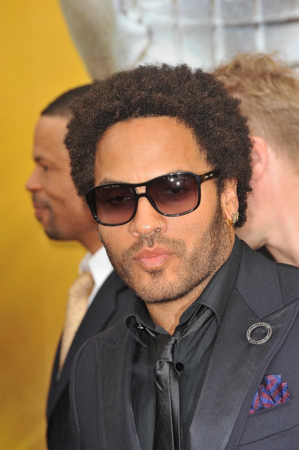 Lenny Kravitz editorial stock photo. Image of beverly - 26491598