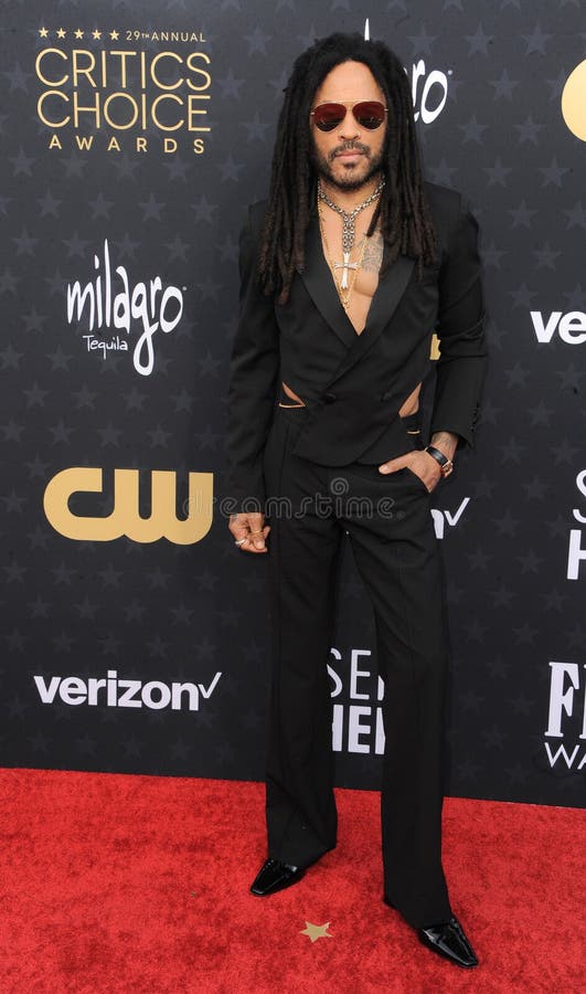 Lenny Kravitz at the 29th Annual Critics' Choice Awards held at the Barker Hangar in Santa Monica, USA on January 14, 2024