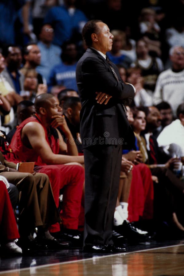 Atlanta Hawks head coach Lenny Wilkens. (Image taken from the color negative). Atlanta Hawks head coach Lenny Wilkens. (Image taken from the color negative)