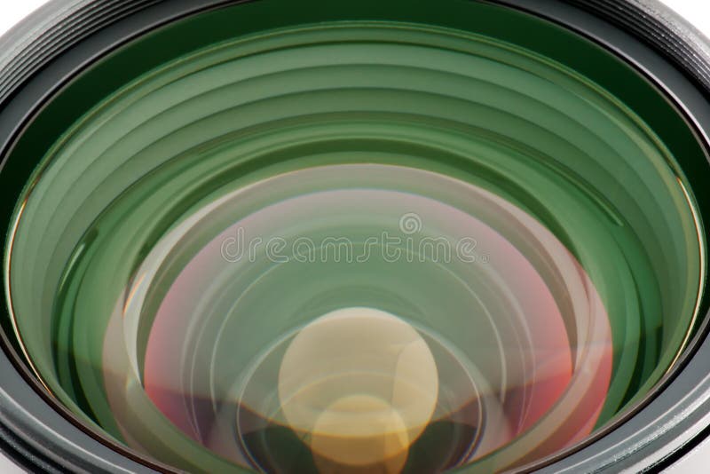 Lens closeup