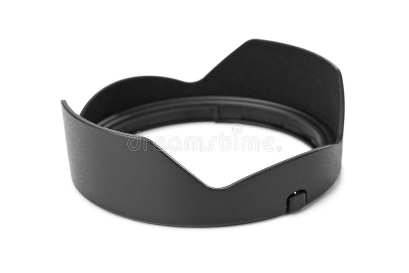Lens hood and lens stock photo. Image of camera, lens 23472444