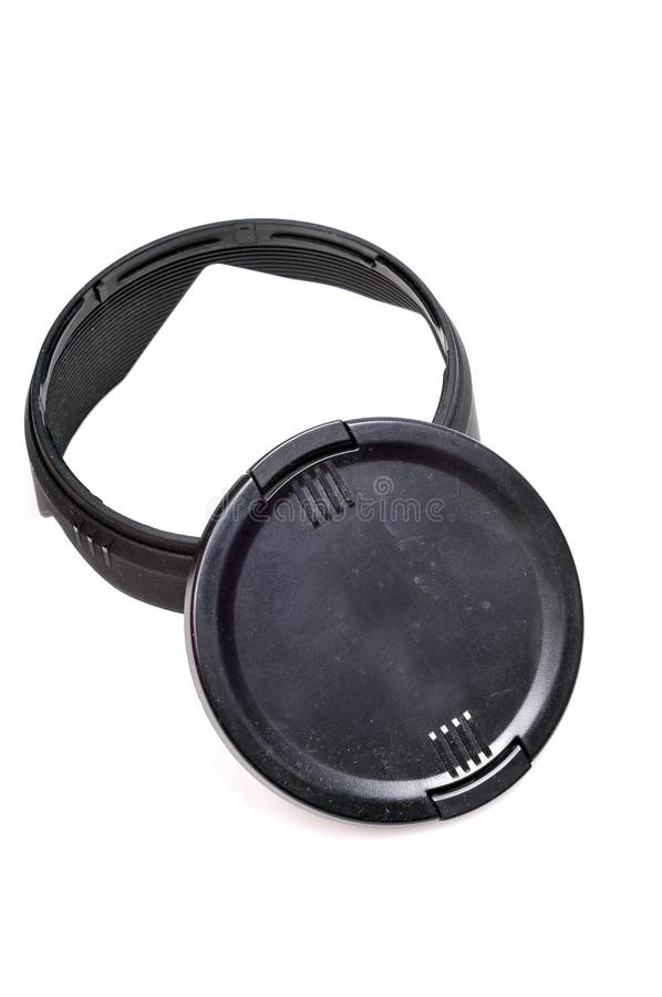 Lens hood and cover stock photo. Image of protective, life 9551444