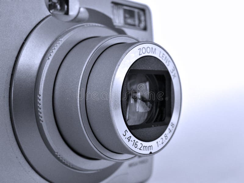 Lente de zoom imagem de stock Lente de zoom imagem de stock