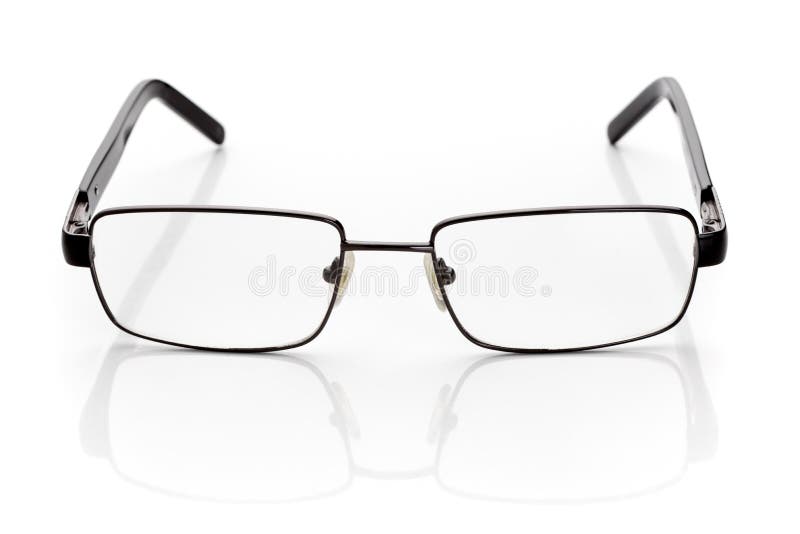 Lentes Para La Correcci n De La Visi n En El Marco Fino Negro