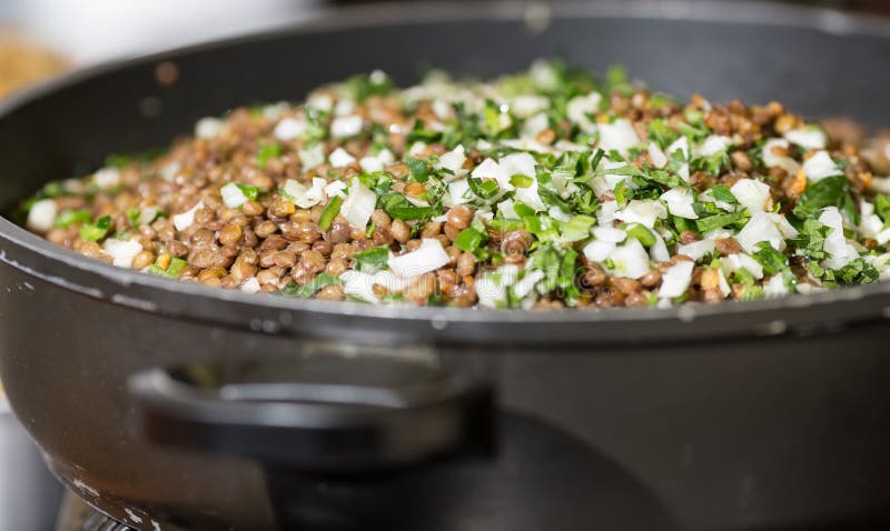 Lentil salad