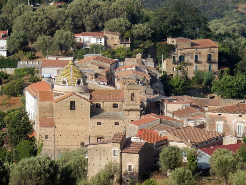 Lentiscosa - vista di vecchia città immagini stock libere da diritti Lentiscosa - vista di vecchia città immagini stock libere da diritti